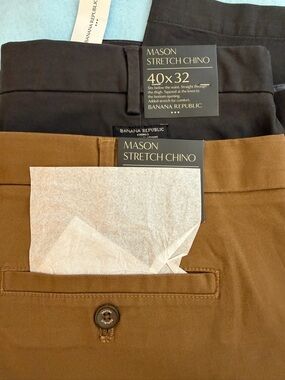 Banana Republic Mason Stretch Chino Pants bundle